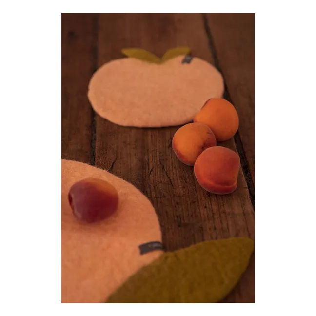 Mantel individual de fieltro Peach | Blush