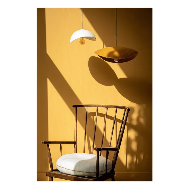 Lampenschirm Dome aus Filz | Beige