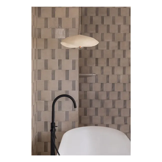 Paralume in feltro a cupola | Beige