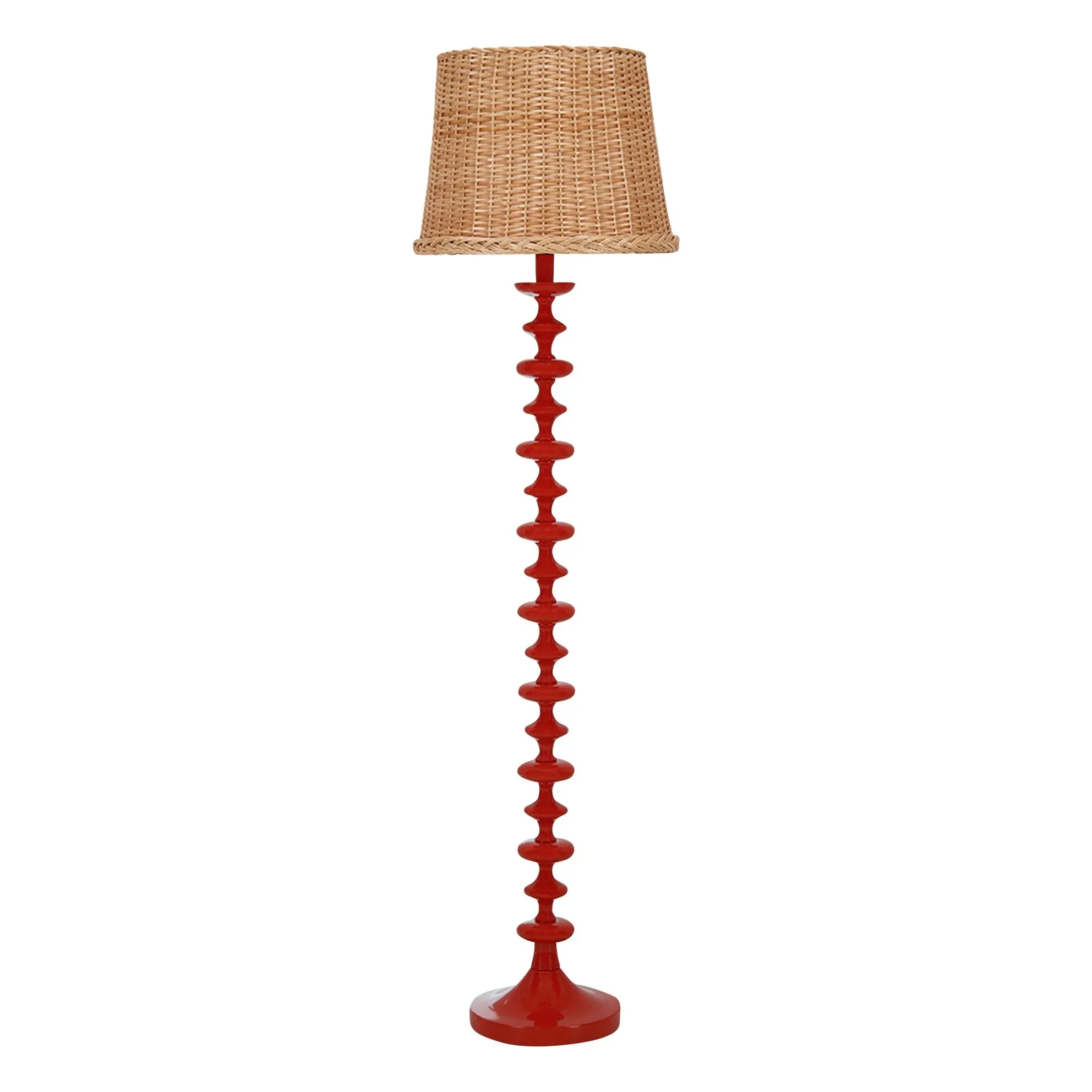Abat-jour en osier Ribeira- Image produit n°1