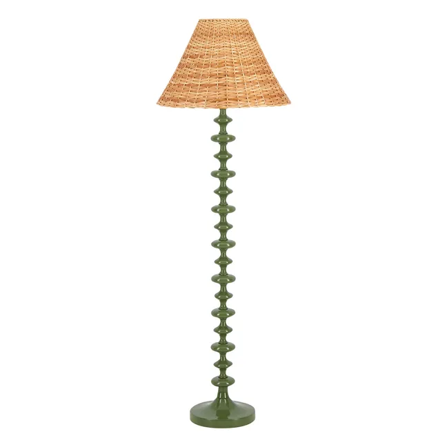 Pied de lampadaire en bois Freixo | Vert