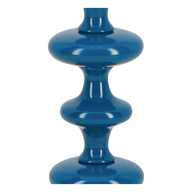Freixo wooden lamp base | Blue