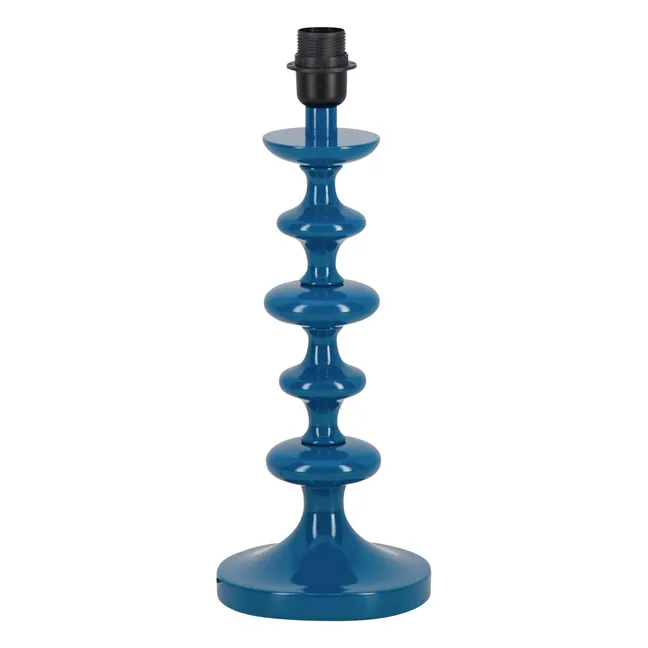Freixo wooden lamp base | Blue