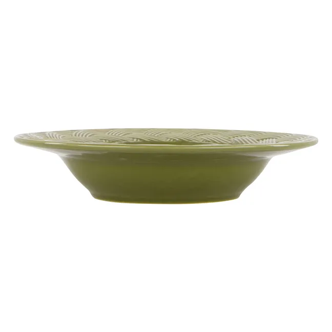 Assiette creuse Vime | Vert