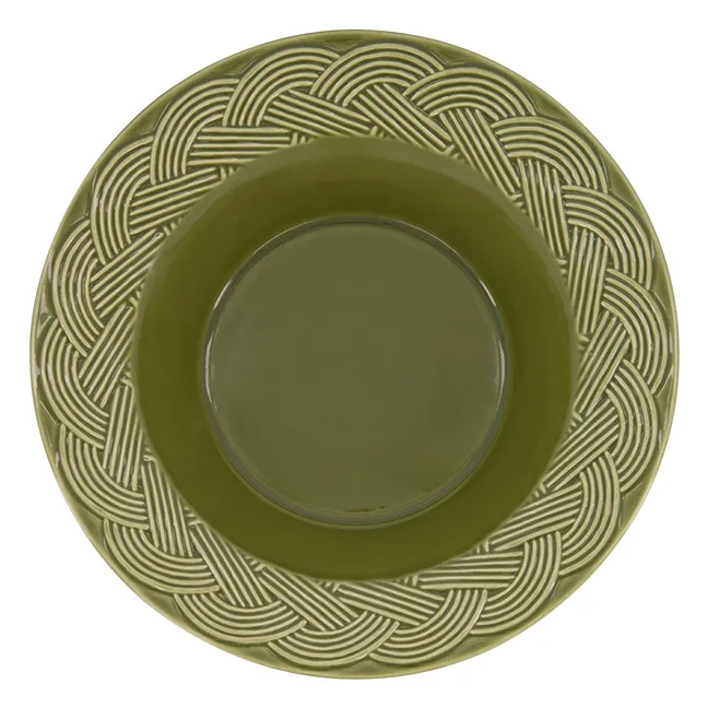 Assiette creuse Vime | Vert