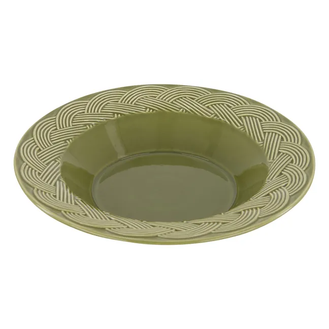 Assiette creuse Vime | Vert