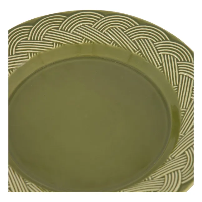 Assiette à dîner Vime | Vert