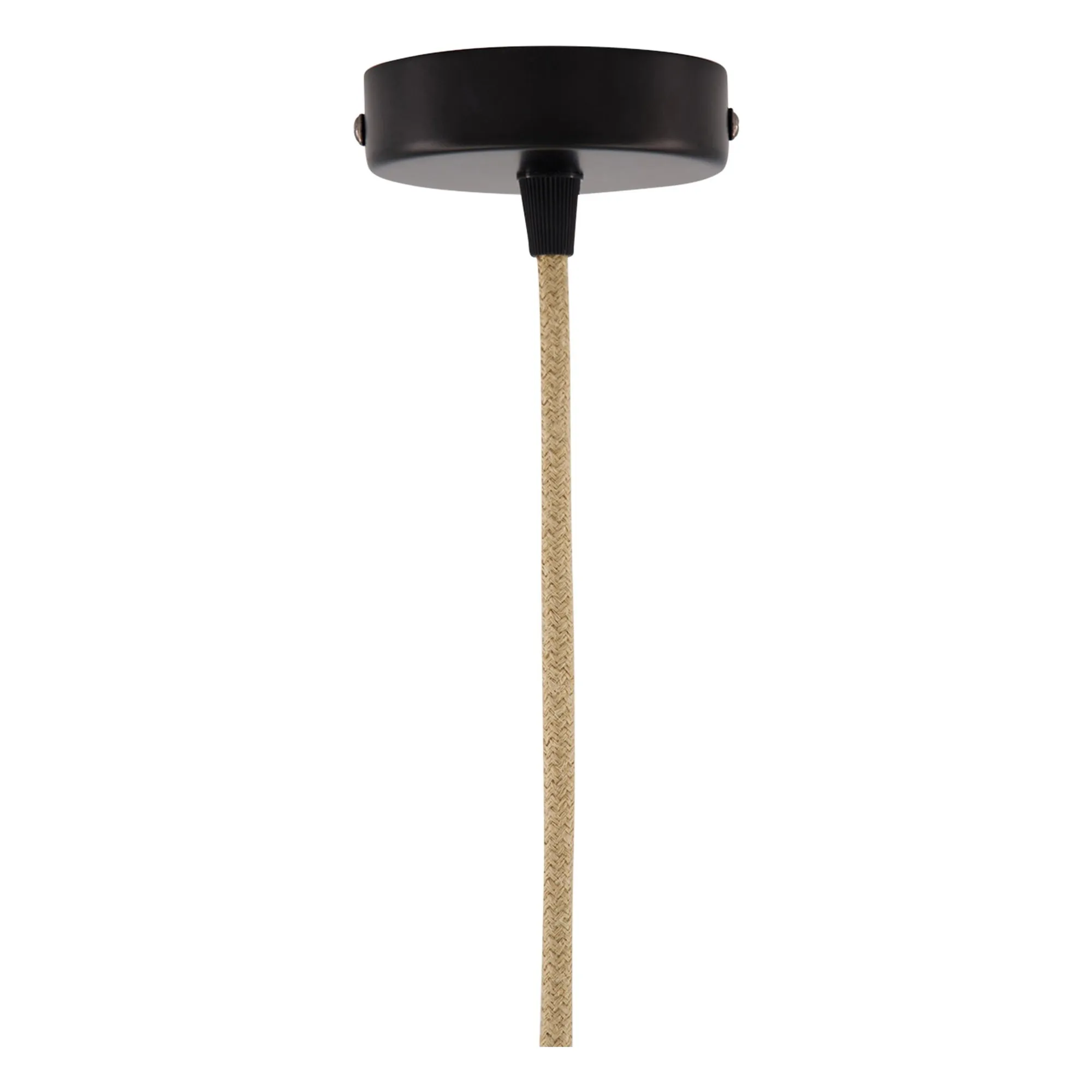 Suspension en osier tressé Coruche | Vert- Image produit n°3