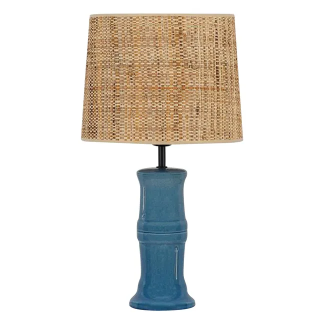 Abat-jour en osier Bambu