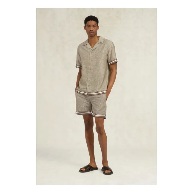 Lucena shirt | Taupe grey