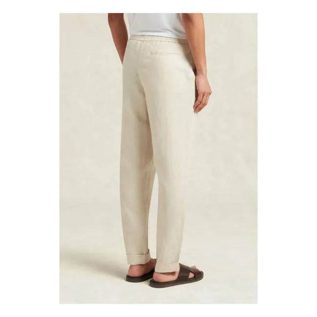 Pantalones de lino | Beige