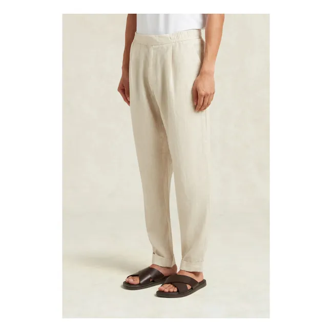 Pantalones de lino | Beige