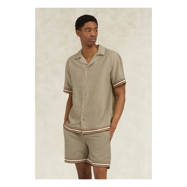 Lucena shirt | Taupe grey