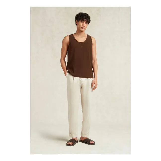 Pantalones de lino | Beige