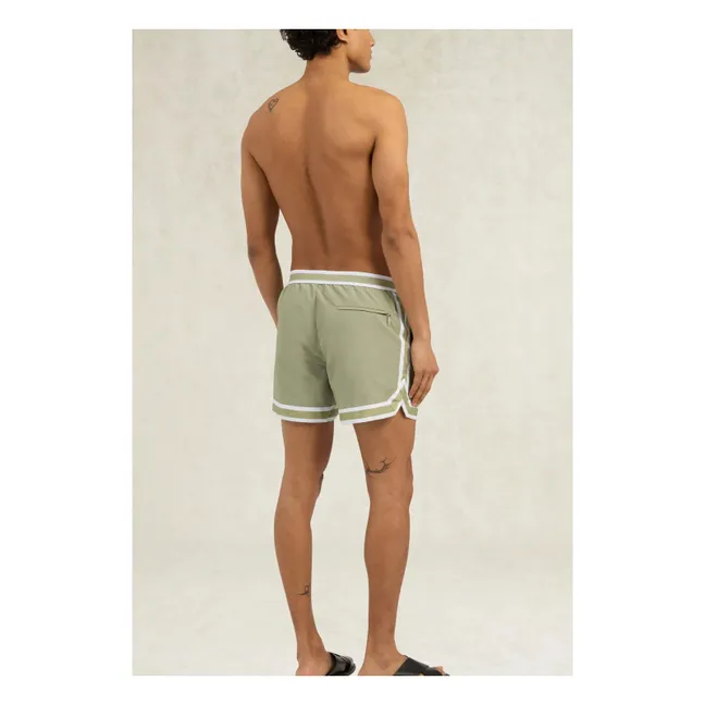 Baller Swim Shorts | Beige - Green