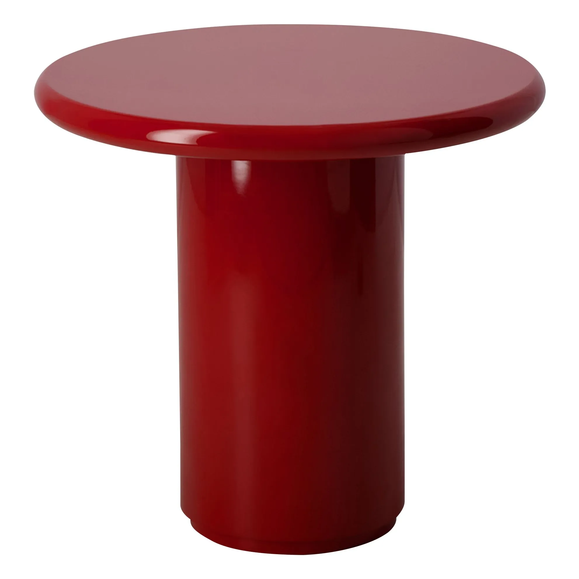 Table d'appoint en bois laqué Amendoeira | Carmin- Image produit n°0