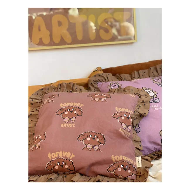 Cuscino del volante per cani | Rosa antico