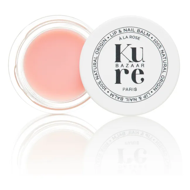 Baume lèvres et ongles à la Rose - 10ml