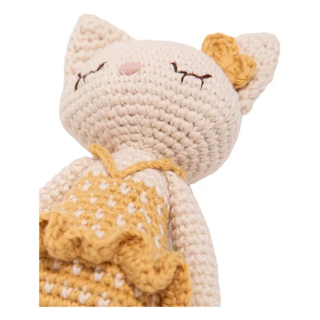 Doudou Camille le chat | Jaune