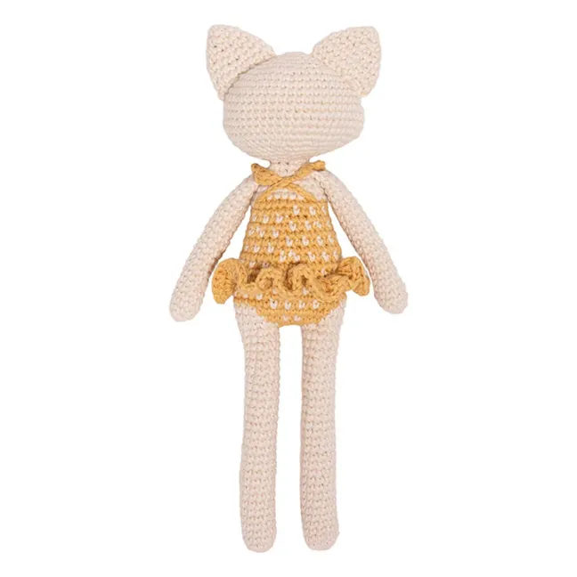 Doudou Camille le chat | Jaune