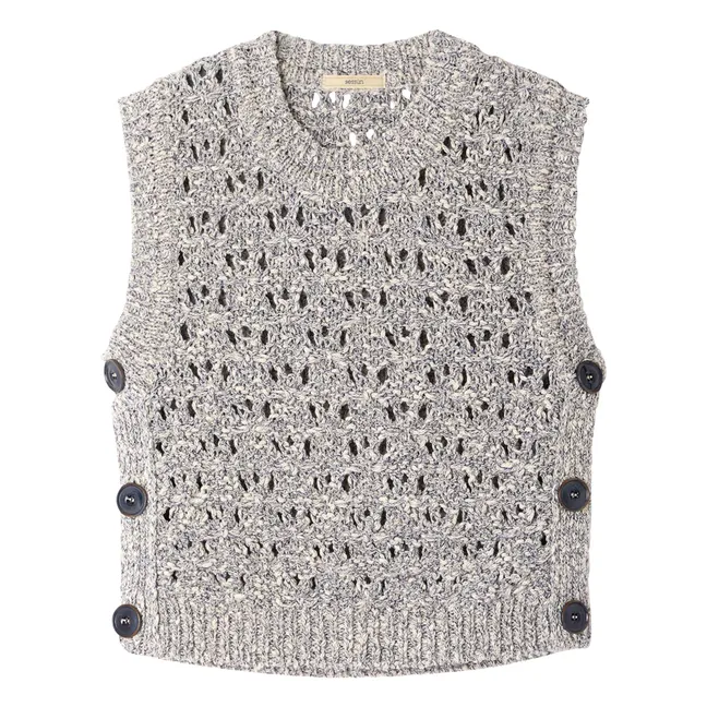 Pull Sans Manches Maranhao | Bleu gris