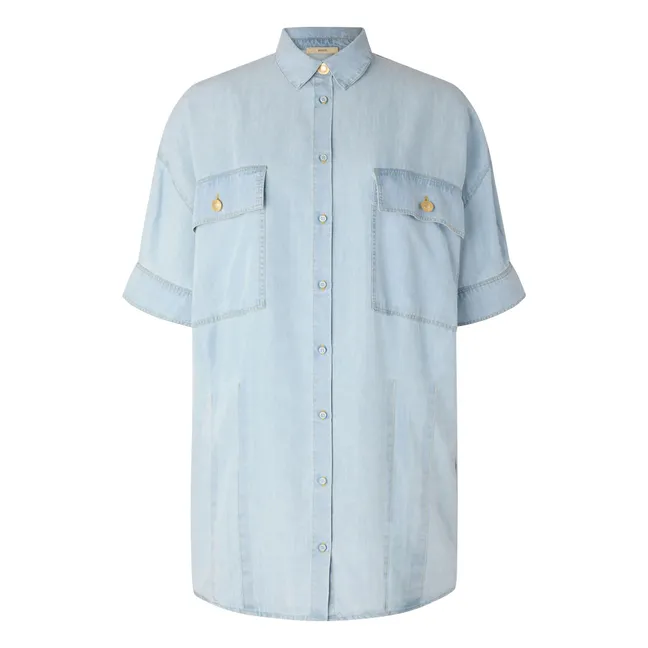 Robe Denim Fresqua | Bleu ciel