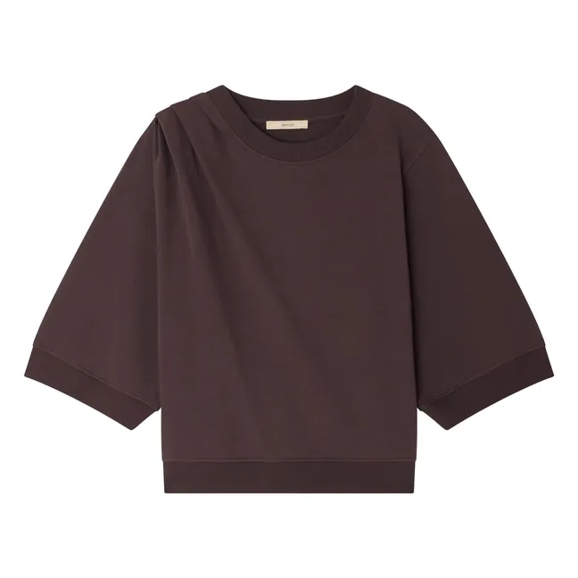 T-shirt Pova | Marron
