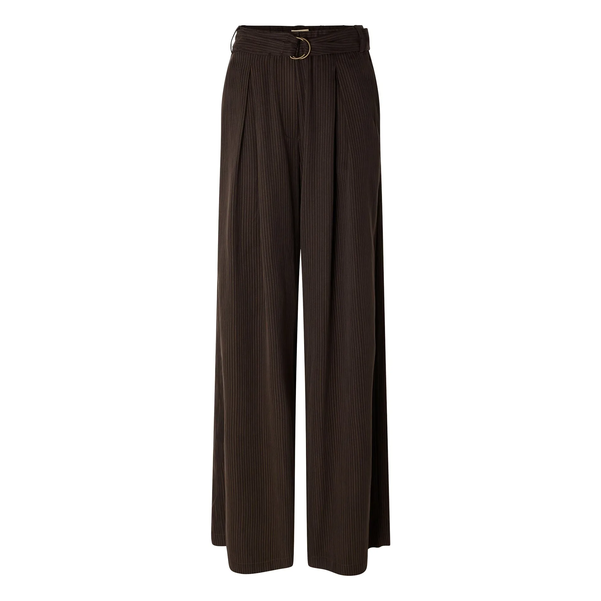 Sessùn Brown Rim C Striped Pants