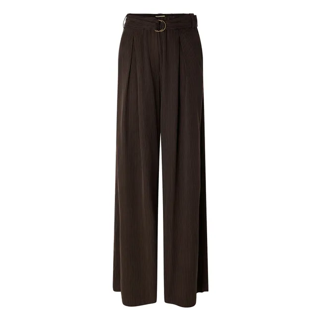 Pantalon Rim C Rayé | Marron