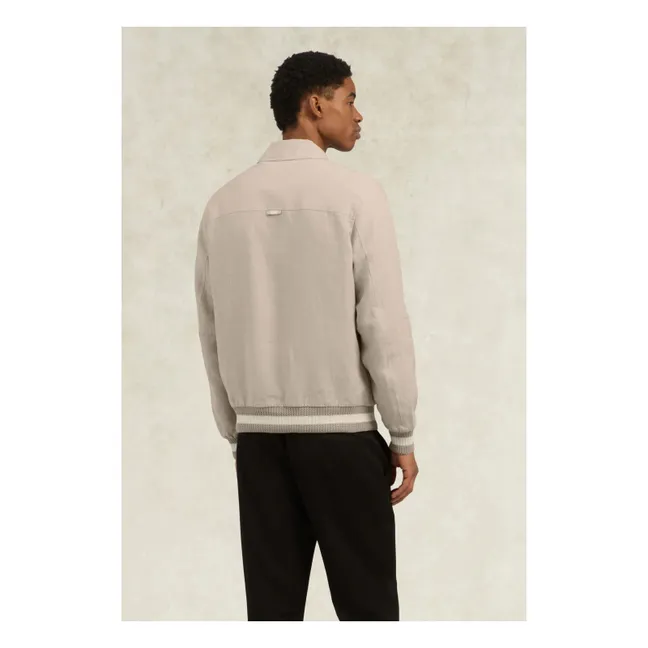 Benito Linen Jacket | Beige