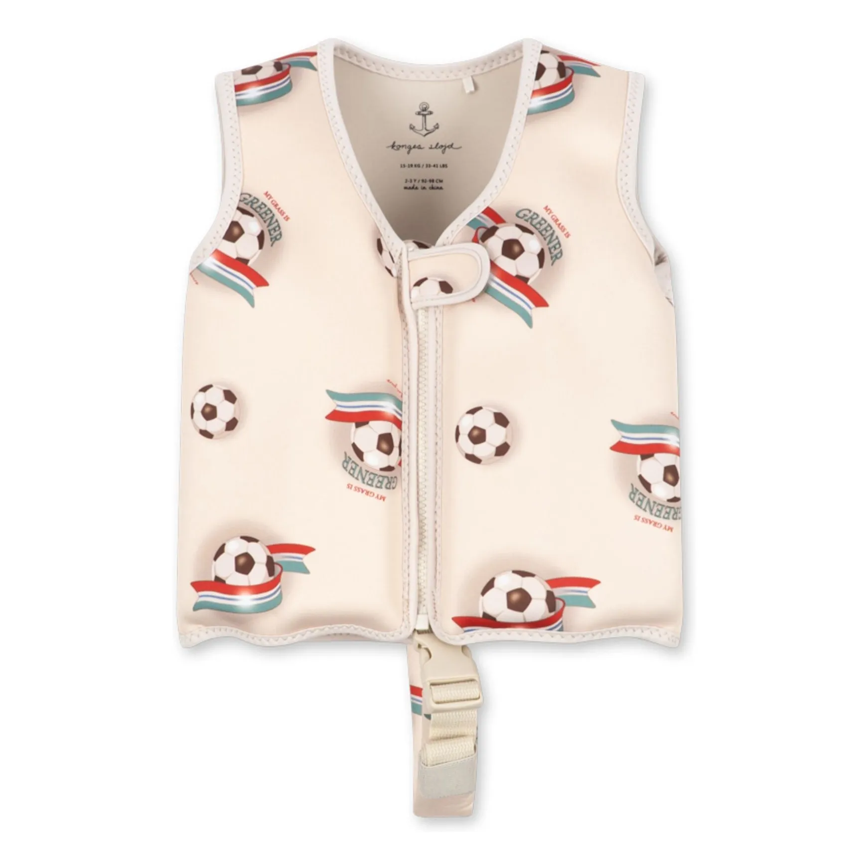 Konges Sløjd Beige Kick It Swimming Vest