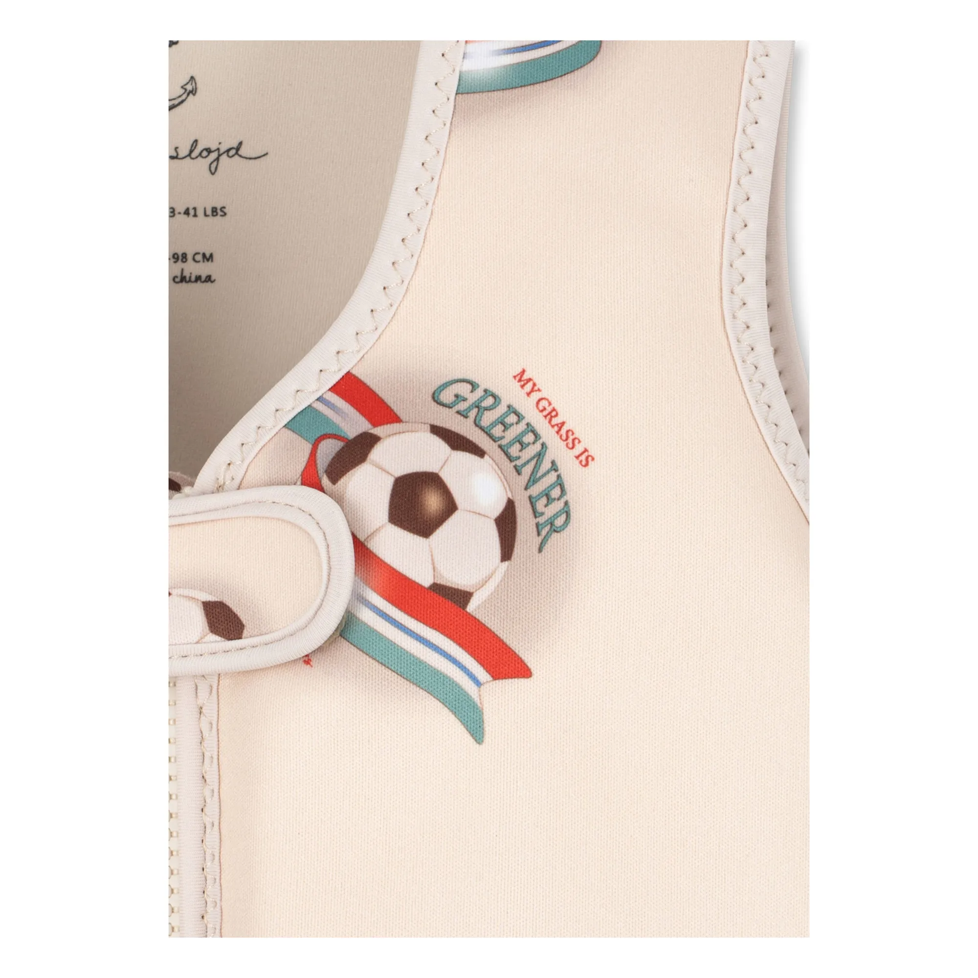 Gilet de natation Kick it | Beige- Image produit n°4
