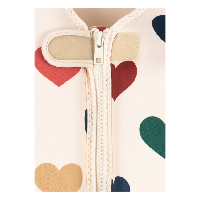 Gilet de natation Cœurs