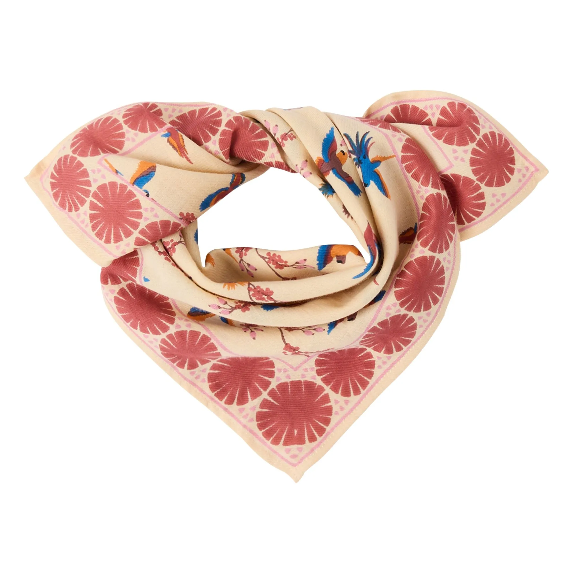 Apaches Beige Manika Small Scarf