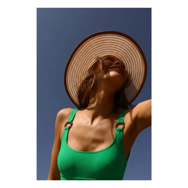 Costume da bagno intero Le Troublant | Verde