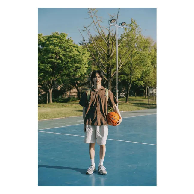 Short Two Tuck Wide | Crema