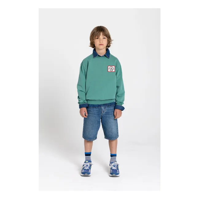 Sweat Ryde Wheelers Coton Bio | Vert émeraude