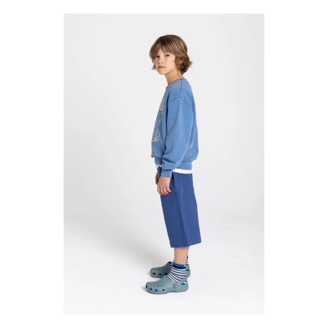 Sweat Ryde God Town Organic cotton | Navy blue