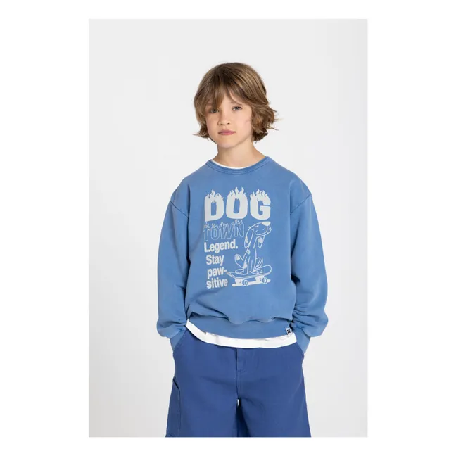 Sweat Ryde God Town Coton Bio | Bleu marine