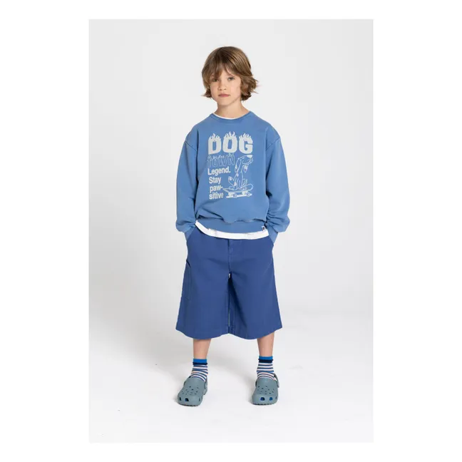 Sweat Ryde God Town Organic cotton | Navy blue