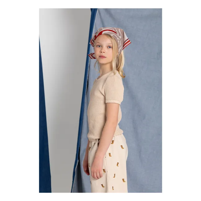 T-shirt Nova Coton Bio | Crème
