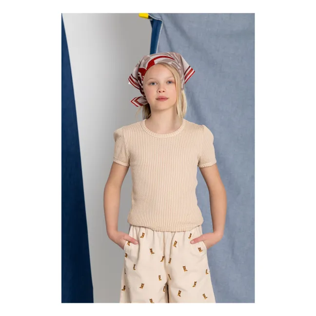 T-shirt Nova Coton Bio | Crème