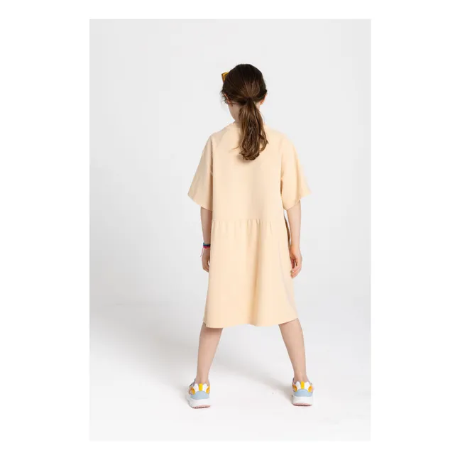 Robe Sweat Mina Coton Bio | Jaune pâle