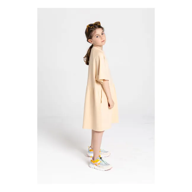 Robe Sweat Mina Coton Bio | Jaune pâle