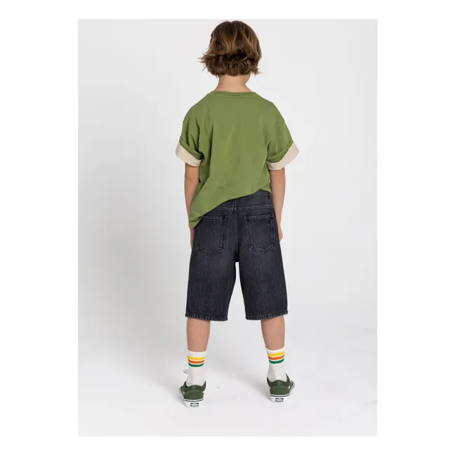 Denim Bermuda shorts Conrad | Denim grey