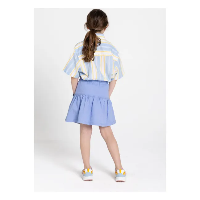 Falda Thalia | Azul Pálido