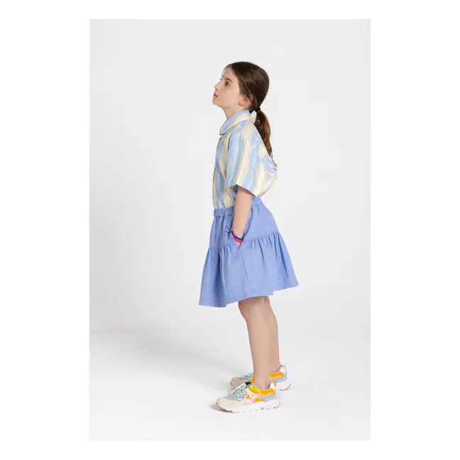 Falda Thalia | Azul Pálido