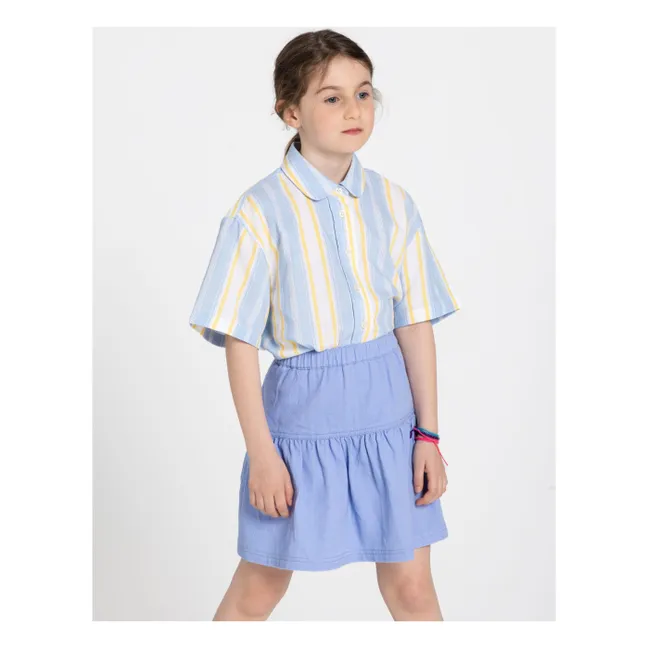Falda Thalia | Azul Pálido