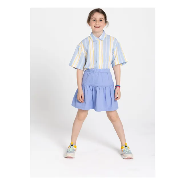 Falda Thalia | Azul Pálido