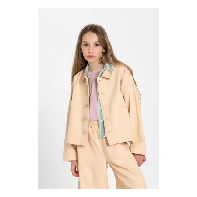 Marlow jacket | Pale yellow